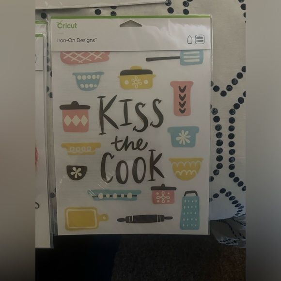 Cricut set of seven iron on kits. Donuts, kitchen, avocado , Roll with It - Picture 5 of 6